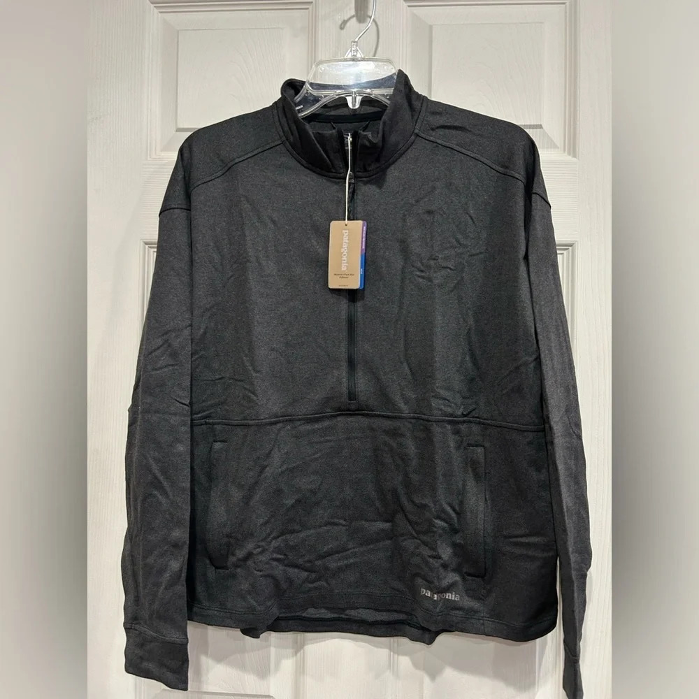 Patagonia Women's M Medium Pack Out Pullover Black X-Dye NWT Jacket